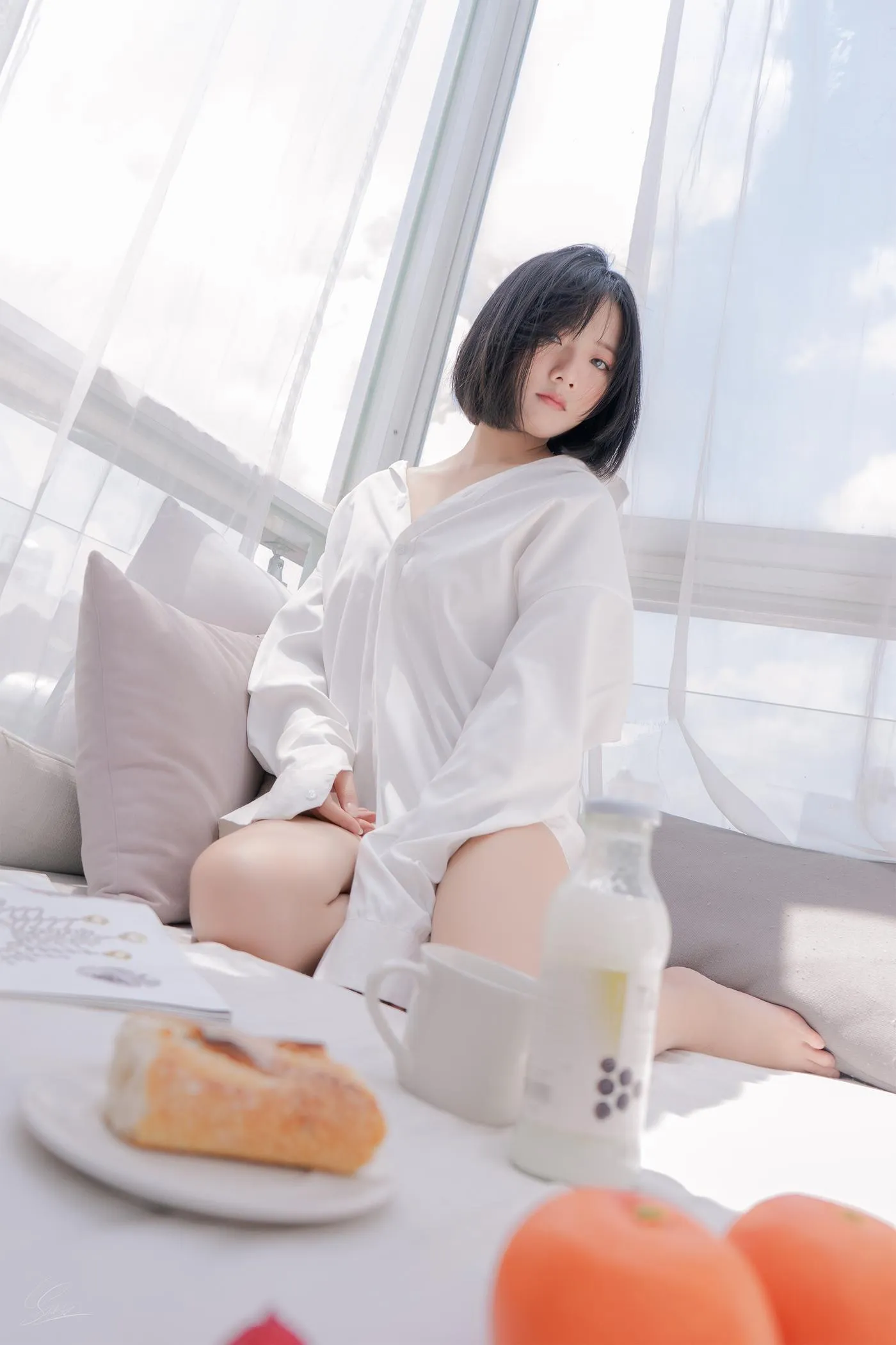 Messie Huang – NO.08 Boyfriends shirt [26P]插图3